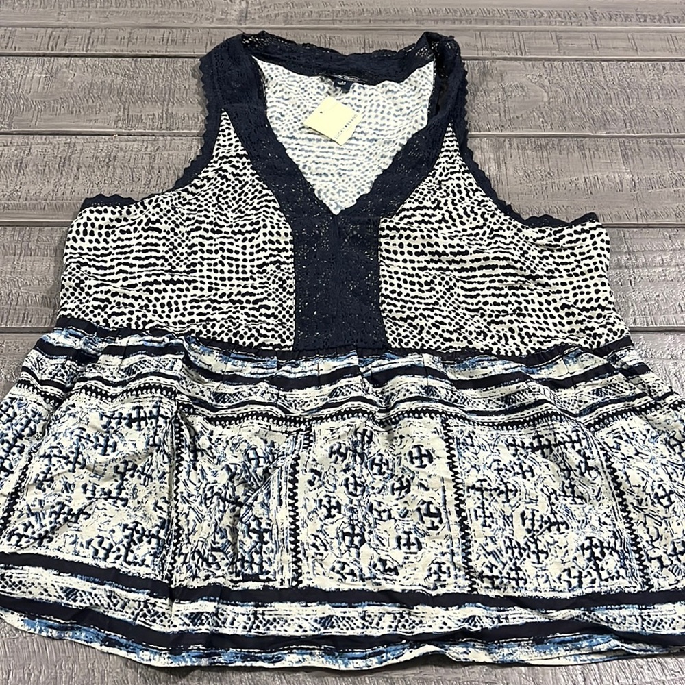 Lucky brand oversized women top